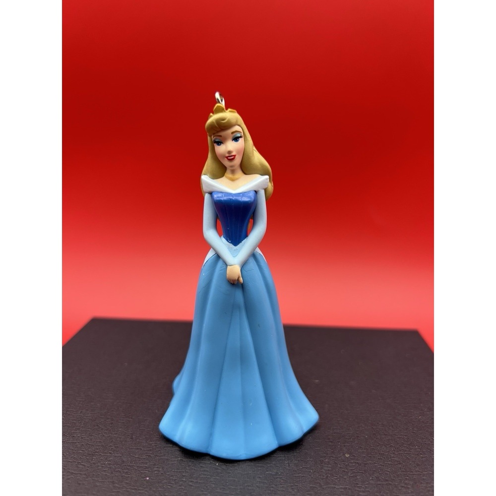 Vintage Disney Princess Sleeping Beauty Aurora in Blue Gown Christmas Ornament